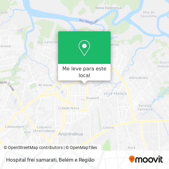 Hospital frei samarati mapa