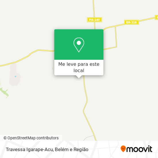 Travessa Igarape-Acu mapa