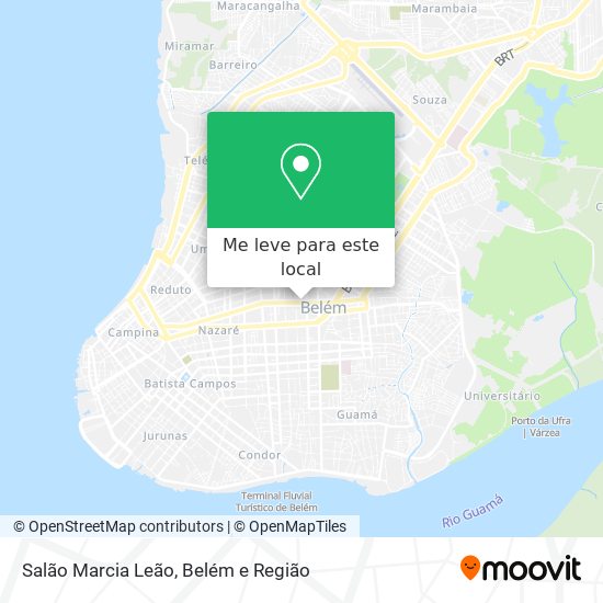 Salão Marcia Leão mapa