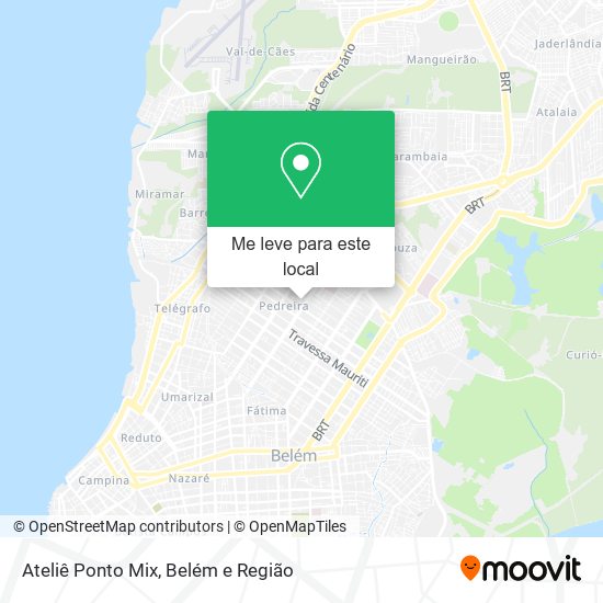 Ateliê Ponto Mix mapa