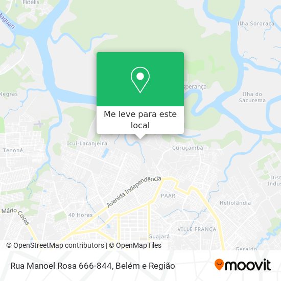 Rua Manoel Rosa 666-844 mapa