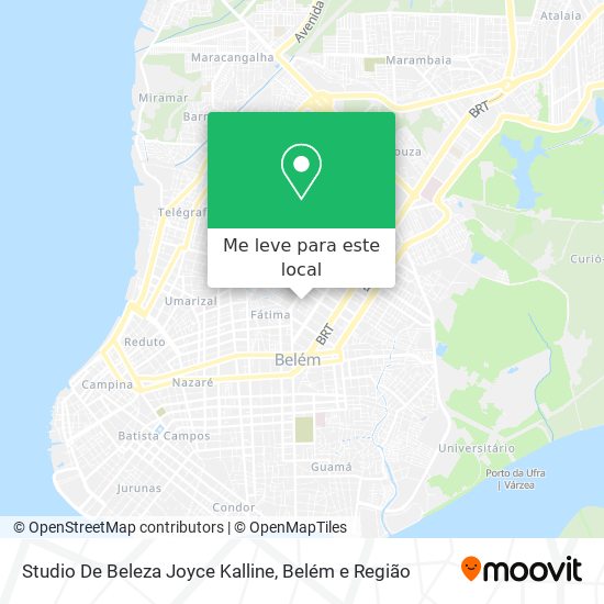 Studio De Beleza Joyce Kalline mapa