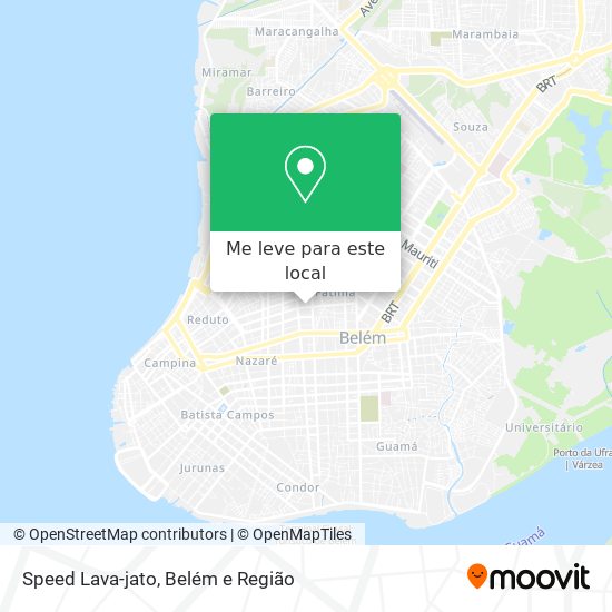Speed Lava-jato mapa