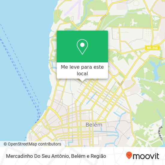 Mercadinho Do Seu Antônio mapa