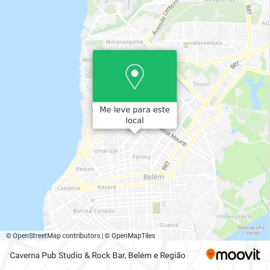 Caverna Pub Studio & Rock Bar mapa
