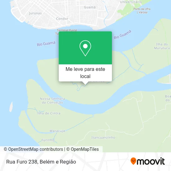 Rua Furo 238 mapa