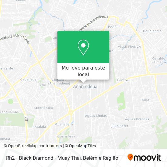 Rh2 - Black Diamond - Muay Thai mapa