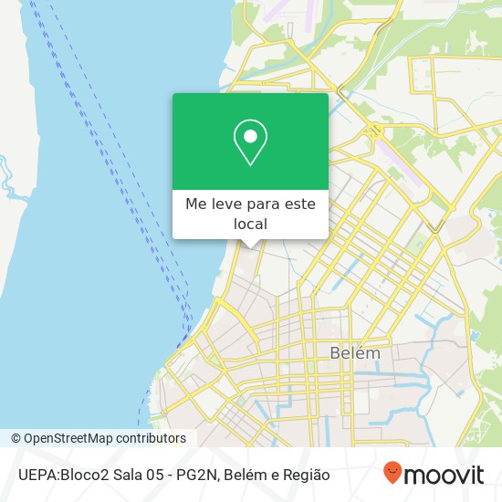 UEPA:Bloco2 Sala 05 - PG2N mapa