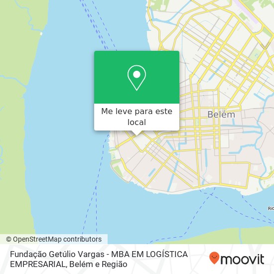 Fundação Getúlio Vargas - MBA EM LOGÍSTICA EMPRESARIAL mapa