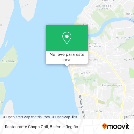 Restaurante Chapa Grill mapa
