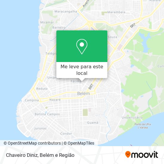 Chaveiro Diniz mapa