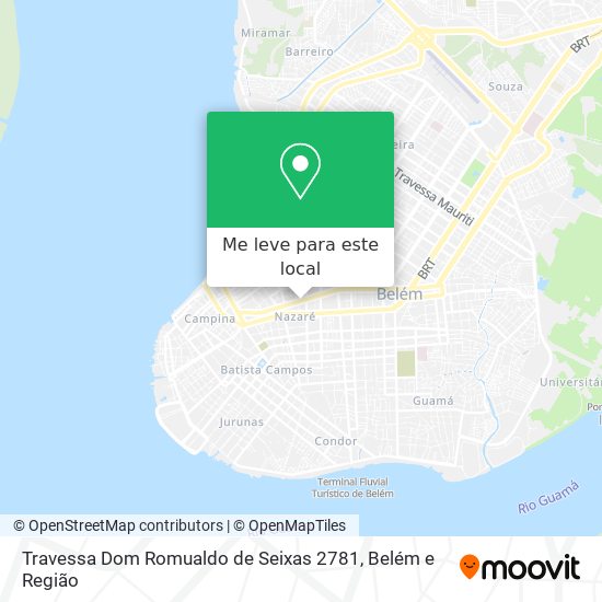 Travessa Dom Romualdo de Seixas 2781 mapa
