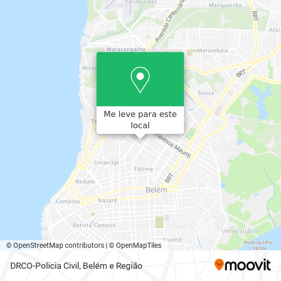 DRCO-Policia Civil mapa