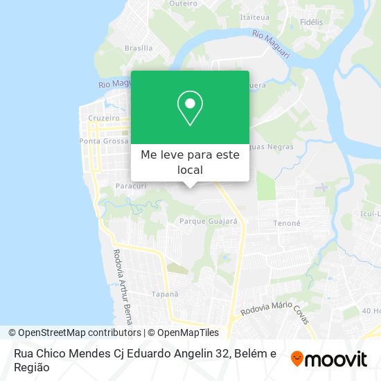 Rua Chico Mendes Cj Eduardo Angelin 32 mapa