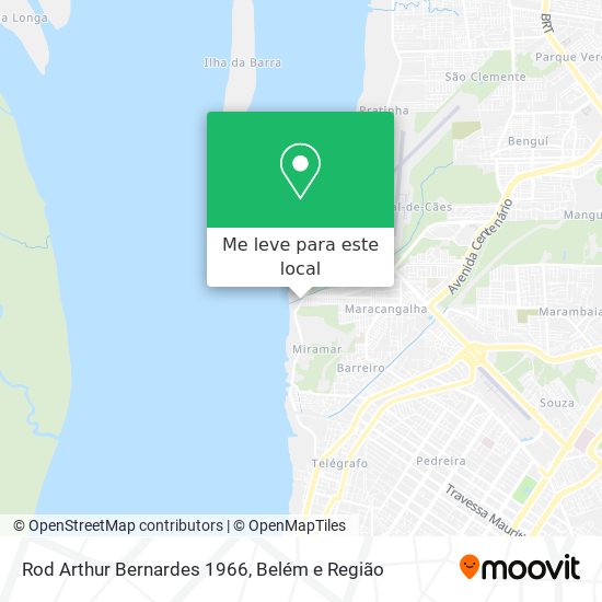 Rod Arthur Bernardes 1966 mapa