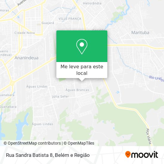 Rua Sandra Batista 8 mapa