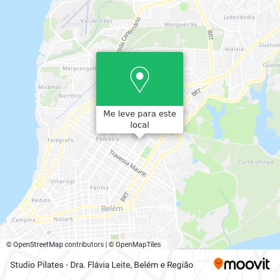 Studio Pilates - Dra. Flávia Leite mapa