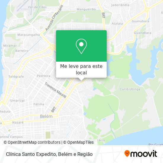 Clínica Santo Expedito mapa