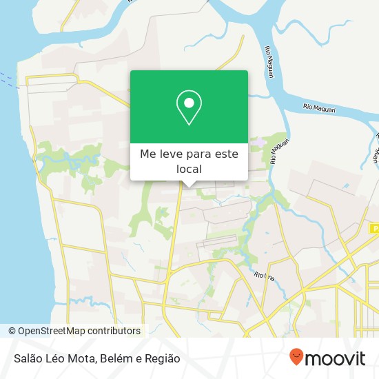 Salão Léo Mota mapa