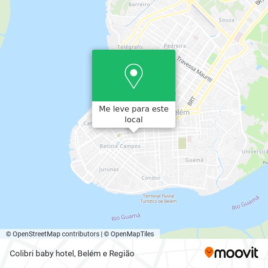 Colibri baby hotel mapa