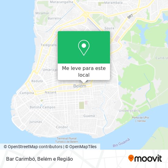 Bar Carimbó mapa