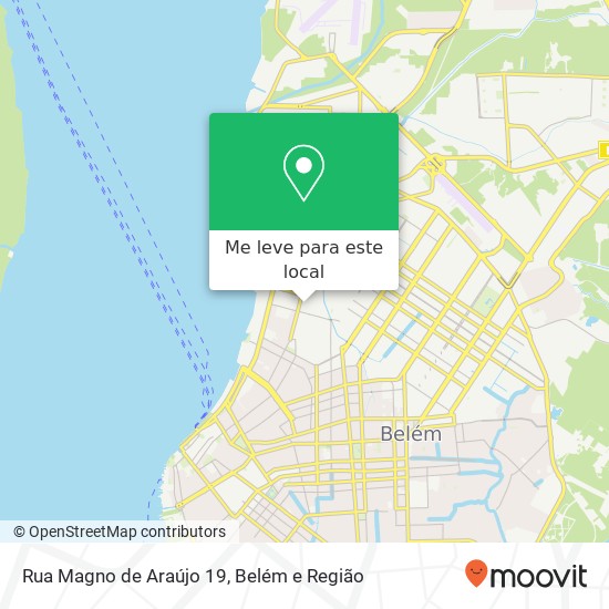 Rua Magno de Araújo 19 mapa