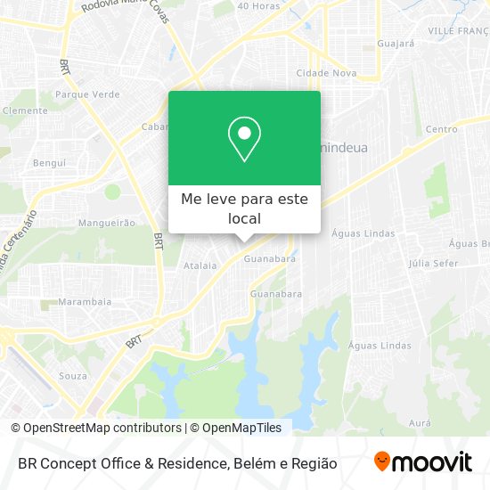 BR Concept Office & Residence mapa