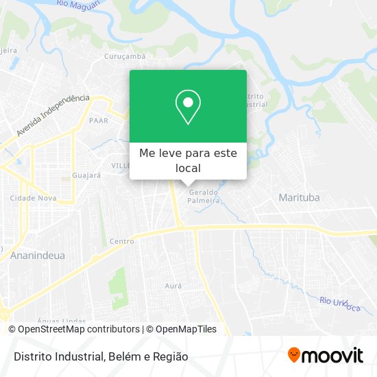Distrito Industrial mapa