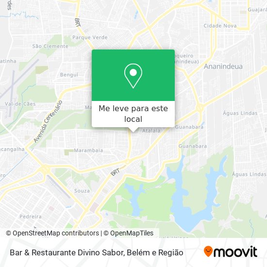 Bar & Restaurante Divino Sabor mapa
