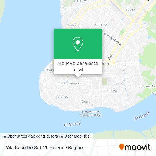 Vila Beco Do Sol 41 mapa