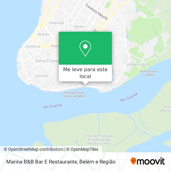 Marina B&B Bar E Restaurante mapa