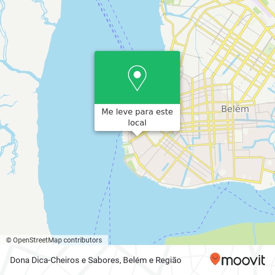 Dona Dica-Cheiros e Sabores, Avenida Almirante Tamandaré Belém Belém-PA 66020-020 mapa