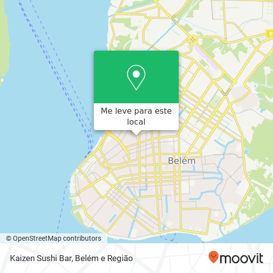 Kaizen Sushi Bar, Rua Oliveira Belo Umarizal Belém-PA 66050-380 mapa