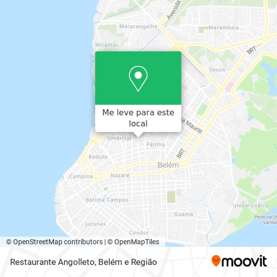 Restaurante Angolleto mapa