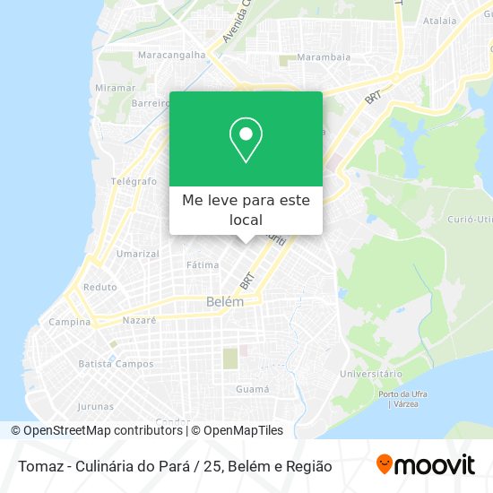 Tomaz - Culinária do Pará / 25 mapa