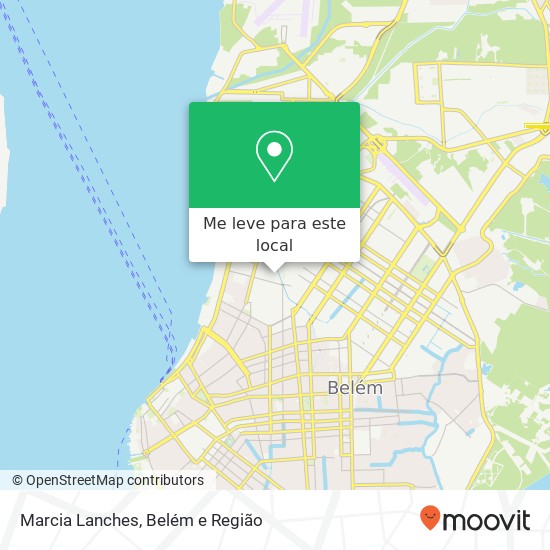 Marcia Lanches, Passagem Nena Barreto, 126 Sacramenta Belém-PA 66113-280 mapa