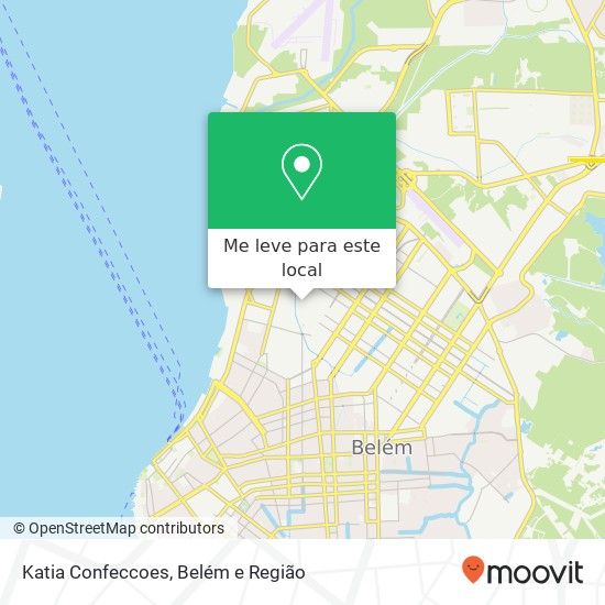 Katia Confeccoes, Travessa Vileta, 148 Sacramenta Belém-PA 66123-190 mapa
