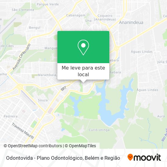 Odontovida - Plano Odontológico mapa