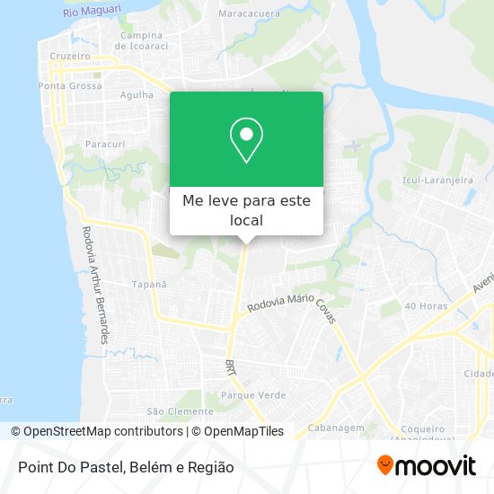 Point Do Pastel mapa