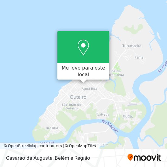 Casarao da Augusta mapa
