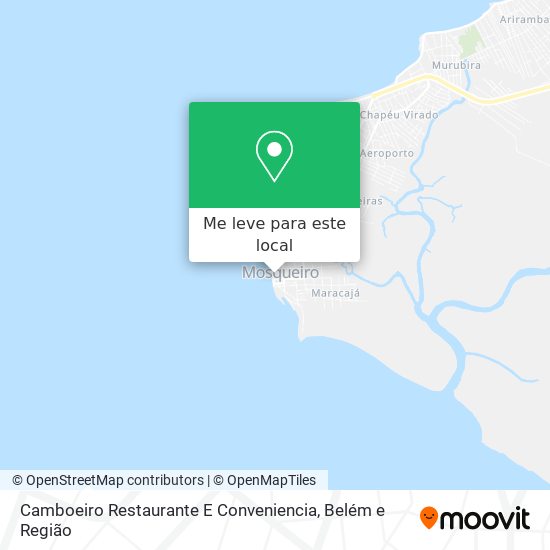 Camboeiro Restaurante E Conveniencia mapa