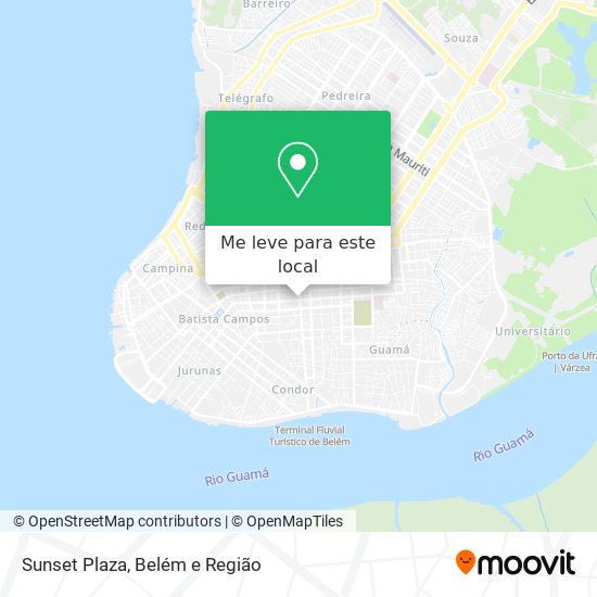 Sunset Plaza mapa