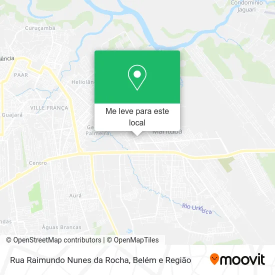 Rua Raimundo Nunes da Rocha mapa