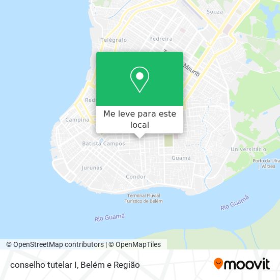 conselho tutelar I mapa
