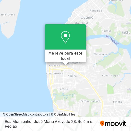 Rua Monsenhor José Maria Azevedo 28 mapa