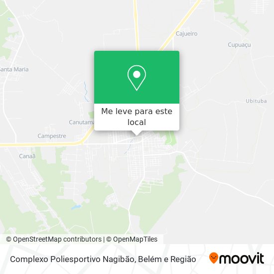 Complexo Poliesportivo Nagibão mapa
