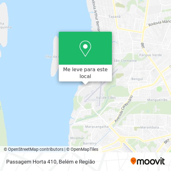 Passagem Horta 410 mapa