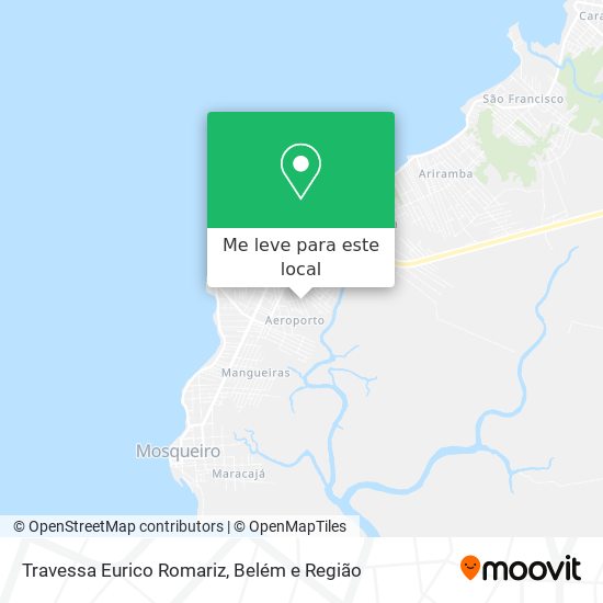 Travessa Eurico Romariz mapa