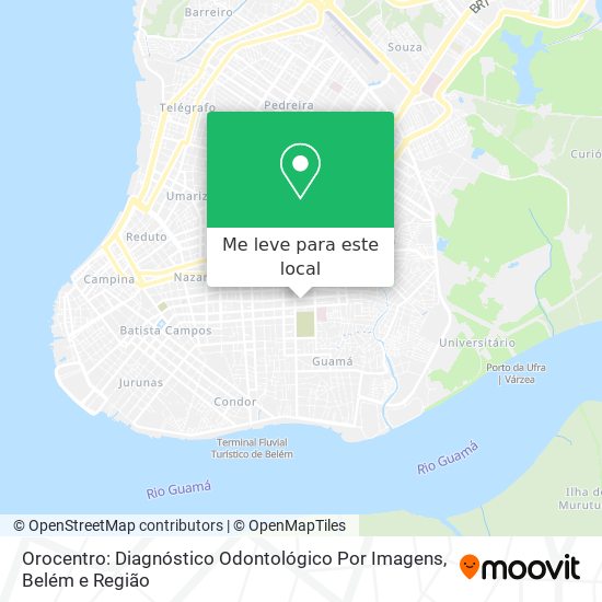 Orocentro: Diagnóstico Odontológico Por Imagens mapa