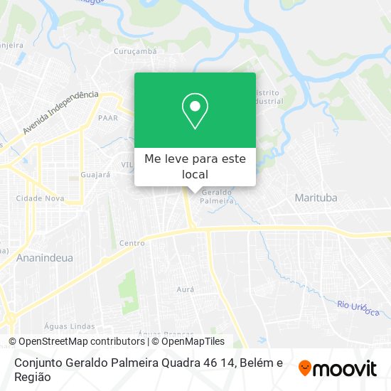 Conjunto Geraldo Palmeira Quadra 46 14 mapa